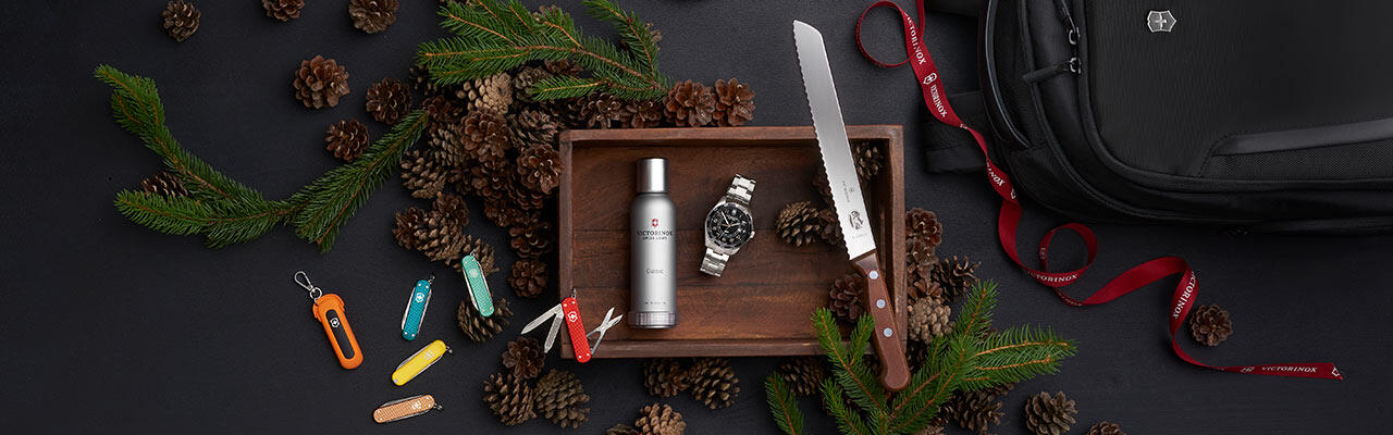 Різдвяні та новорічні подарунки від Victorinox