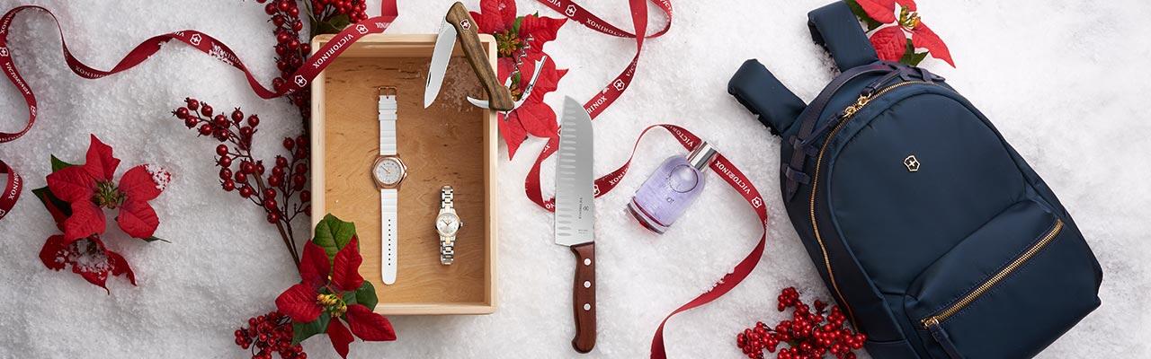 Різдвяні та новорічні подарунки від Victorinox