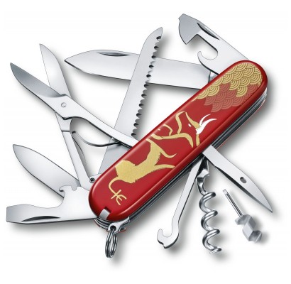 Складной нож Victorinox HUNTSMAN "Year of the Ox" 1.3714.E10 Складной нож Victorinox HUNTSMAN "Year of the Ox" 1.3714.E10