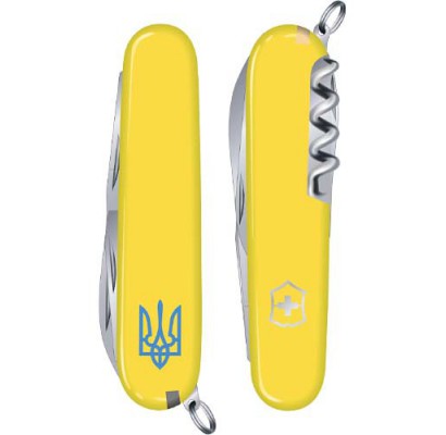 Складной нож Victorinox SPARTAN UKRAINE 1.3603.8_T0012r