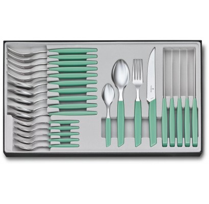 Столовий набір Victorinox Swiss Modern Table Set 6.9096.12W41.24 Столовий набір Victorinox Swiss Modern Table Set 6.9096.12W41.24