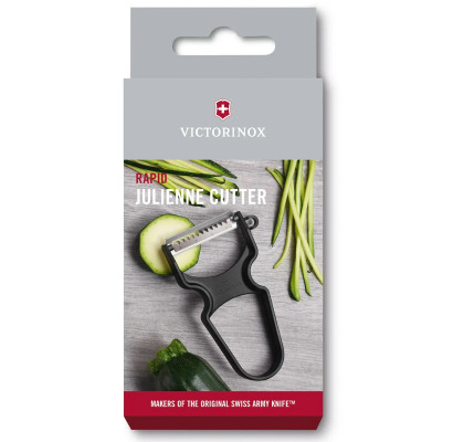 Овочечистка Victorinox Rapid лезо для соломки Чорна 6.0934.3