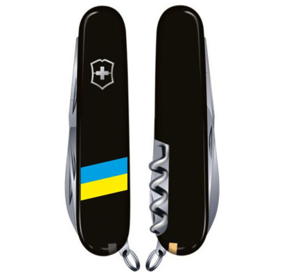 Складной нож Victorinox CLIMBER UKRAINE Флаг Украины 1.3703.3_T1100u