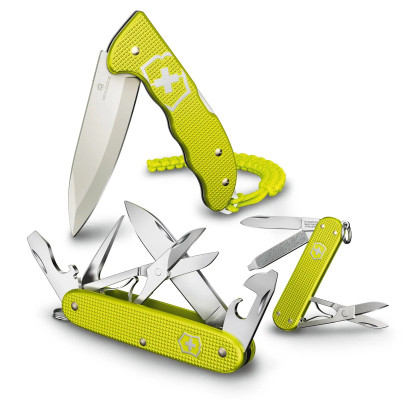 Складаний ніж Victorinox PIONEER X Electric Yellow 0.8231.L23
