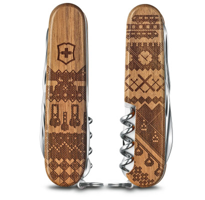 Складной нож Victorinox COMPANION Wood Swiss Spirit LE 2023 1.3901.63L23