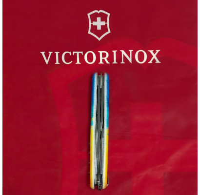 Складаний ніж Victorinox SPARTAN UKRAINE Жовто-синій малюнок 1.3603.7.T3100p
