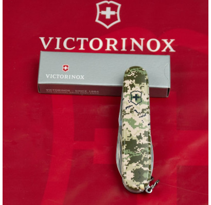 Складаний ніж Victorinox SPARTAN ARMY Піксель 1.3603.3.W3940p