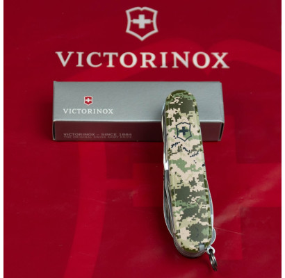 Складаний ніж Victorinox HUNTSMAN ARMY Піксель 1.3713.3.W3940p