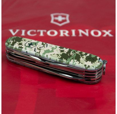 Складаний ніж Victorinox HUNTSMAN ARMY Піксель 1.3713.3.W3940p