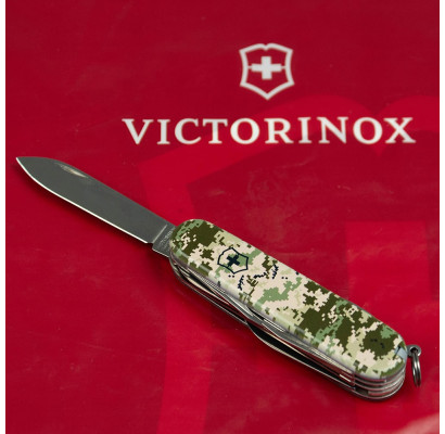 Складаний ніж Victorinox HUNTSMAN ARMY Піксель 1.3713.3.W3940p