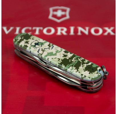Складаний ніж Victorinox CLIMBER ARMY Піксель 1.3703.3.W3940p