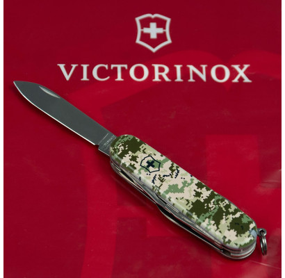 Складаний ніж Victorinox CLIMBER ARMY Піксель 1.3703.3.W3940p