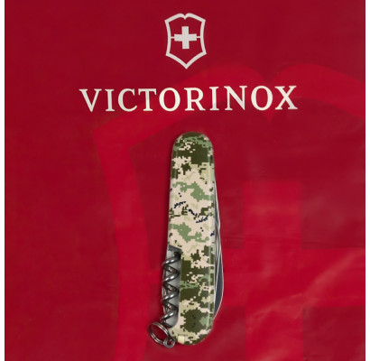 Складаний ніж Victorinox SPARTAN ARMY Піксель 1.3603.3.W3940p