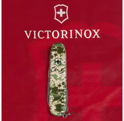 Складаний ніж Victorinox HUNTSMAN ARMY Піксель 1.3713.3.W3940p