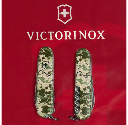 Складаний ніж Victorinox HUNTSMAN ARMY Піксель 1.3713.3.W3940p