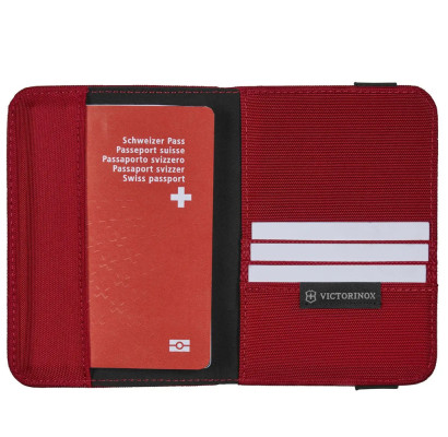 Обкладинка для паспорта Victorinox TRAVEL ACCESSORIES 5.0/Red Vt610607