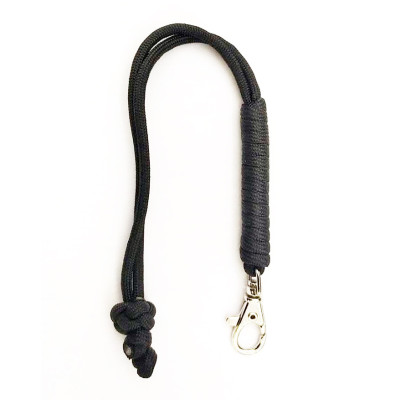 Темляк с карабином Черный