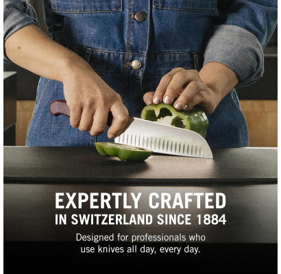 Кухонный нож Victorinox Wood Santoku 6.8520.17G