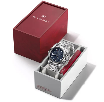 Чоловічий годинник Victorinox Swiss Army I.N.O.X. Chrono 43мм V241985
