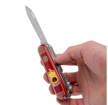 Складаний  ніж Victorinox HUNTSMAN «Year of the Pig» 1.3714.E8