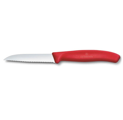 Ніж для овочів Victorinox Swiss Classic 8см хвил черв 6.7431.C1