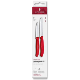 Набор для очистки овощей Victorinox Swiss Classic 2 ножа крас 6.7111.2C1