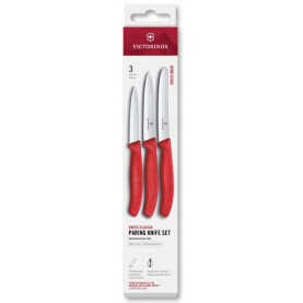 Набор ножей для очистки овощей Victorinox Swiss Classic 3 ножа крас 6.7111.34C1
