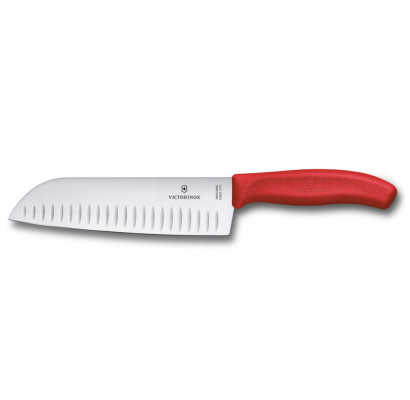 Нож Сантоку Victorinox Swiss Classic 17см крас 6.8521.17C1B