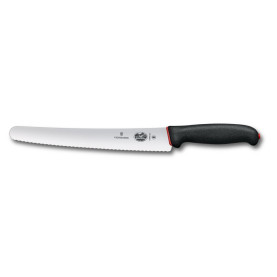 Кондитерский нож Victorinox Dual Grip 26см волн черн 5.2933.26D