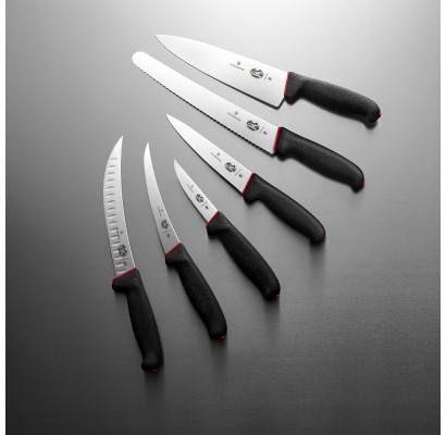 Ніж кондитерський Victorinox Dual Grip 26см хвил чорн 5.2933.26D