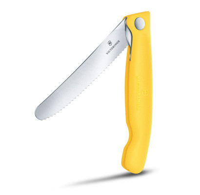 Складной нож для пикника Victorinox Swiss Classic 11см волн желт 6.7838.FC1