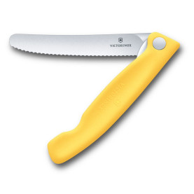 Складной нож для пикника Victorinox Swiss Classic 11см волн желт 6.7838.FC1