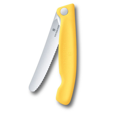 Складной нож для пикника Victorinox Swiss Classic 11см волн желт 6.7838.FC1