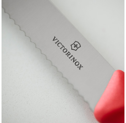 Набір ножів для томатів Victorinox Swiss Classic 2 ножа 11см хвил черв 6.7831.2C1