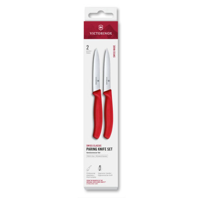 Набор ножей для очистки овощей Victorinox Swiss Classic 2 ножа крас 6.7791.2C1