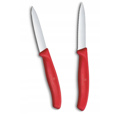 Набор ножей для очистки овощей Victorinox Swiss Classic 2 ножа крас 6.7791.2C1