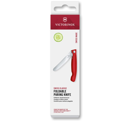 Складной нож для пикника Victorinox Swiss Classic 11см волн крас 6.7831.FC1