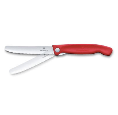 Складной нож для пикника Victorinox Swiss Classic 11см волн крас 6.7831.FC1