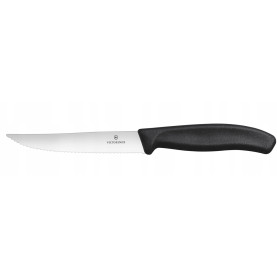 Нож для стейка и пиццы Victorinox Swiss Classic 12см волн черн 6.7933