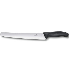 Кондитерский нож Victorinox Swiss Classic 26см волн черн 6.8633.26B