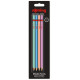 Набор простых карандашей Rotring WCP Metallic Assorted Colors HB блистер 4шт R2094214