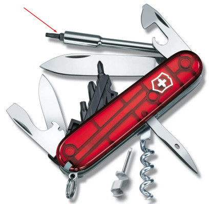 Насадка-біта Torx 6 / Torx 8 Victorinox A.7680.34