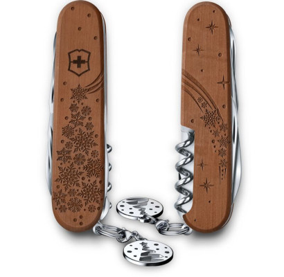 Складной нож Victorinox CLIMBER WOOD Winter Magic 1.3701.63E1