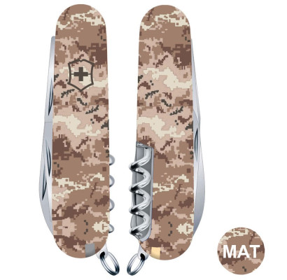 Складаний ніж Victorinox CLIMBER ARMY Піксель пісочний 1.3703.7.W3944p