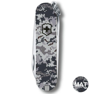 Складной нож Victorinox CLASSIC SD ARMY Пиксель синий 0.6223.3.W3942pw
