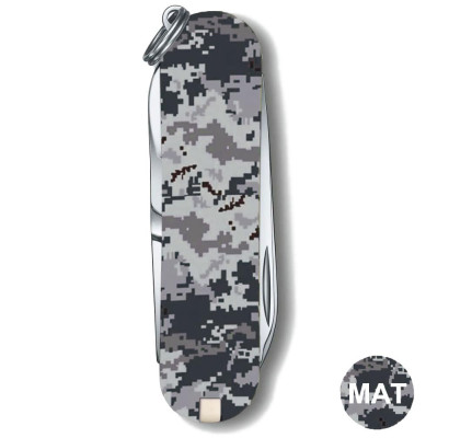 Складной нож Victorinox CLASSIC SD ARMY Пиксель синий 0.6223.3.W3942pw