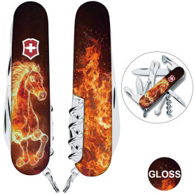 Складной нож Victorinox CLIMBER ZODIAC Огненный конь 1.3703.Z5210pk