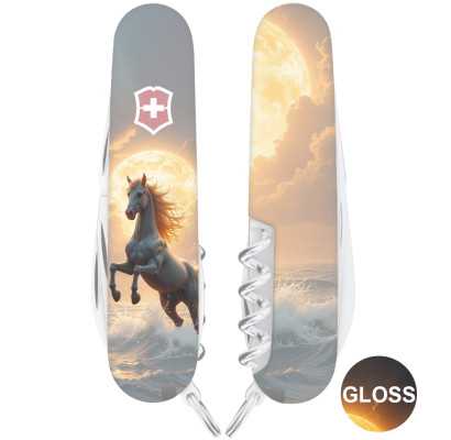 Складной нож Victorinox SPARTAN ZODIAC Величественный конь 1.3603.7.Z5230pk