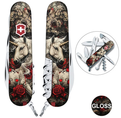 Складной нож Victorinox CLIMBER ZODIAC Волшебный единорог 1.3703.7.Z5240pk