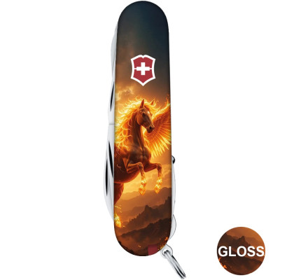 Складной нож Victorinox HUNTSMAN ZODIAC Огненный пегас 1.3713.3.Z5250pk